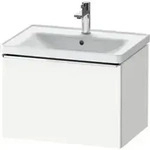 Duravit Waschtischunterschrank D-Neo 63,4x45,2cm, chr/we ma, 1 Ausz.,...