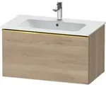 Duravit Waschtischunterschrank D-Neo 81x46,2cm, g pol/Ei ma, 1 Ausz.,...