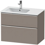 Duravit Waschtischunterschrank D-Neo 81x46,2cm, 1 Kast, Beck. li, ch/Bas ma