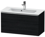 Duravit Waschtischunterschrank D-Neo Compact 81x37,2, chr/Eiche sw, 1 Ausz.,