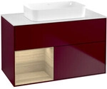 V&B Waschtischunterschrank Finion 100x60,3 cm, Reg li Oa ven, Peony Matt