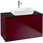 V&B Waschtischunterschrank Finion 100x60,3cm, Abd.-Pl. bla m, Peony Matt