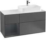V&B Waschtischunterschrank Finion 120cm, Pl w m, Rg l md b m La, A m