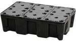 CEMO PE-Auffangwanne 25 HD mit PE-Rost