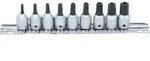 BGS Bit-Einsatz-Satz, Antrieb Innenvierkant 6,3 mm (1/4"), TS-Profil (f&uuml;r TX Plus)