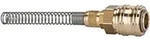 Riegler Schnellverschlusskupplung NW 7,2, MS blank, starr, Schlauch 10x8