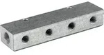 Riegler Verteilerleiste, Abg&auml;nge einseitig, Eingang 2x1/8, Ausgang 3xM5