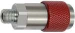 Riegler Unv. Dreh-Sicherheitskupplung NW 6, ISO 6150 C, G 1/4 AG, rot