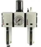 Riegler Wartungseinheit 3-tlg. &raquo;FUTURA&laquo;, MBeh., BG2, G 3/8, 0,1-1 bar, HA