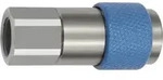 Riegler Unv. Dreh-Sicherheitskupplung NW 6, ISO 6150 C, G 3/8 IG, blau