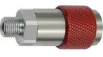 Riegler Unv. Dreh-Sicherheitskupplung NW 6, ISO 6150 C, G 3/8 AG, rot