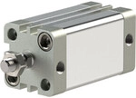 Riegler Kompaktzylinder, doppeltwirkend, AG, K-&Atilde; ̃40, Hub60, G1/8, ISO21287