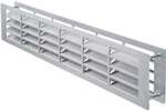 HOJU,Badez.L&uuml;ftungsgitter L 457mm, H 92mm wei&szlig;aluminium