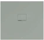 V&B Duschwanne Squaro Infinity 100x90x4cm, m green, universal einbaubar