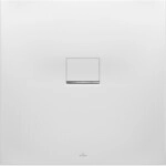 V&B Duschwanne Squaro Infinity 120x120x4cm, almond, universal einbaubar