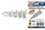 BGS Do it yourself Gipsplattend&uuml;bel-Sortiment 20-tlg.
