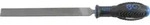 BGS Werkstattfeile 6550, flachstumpf, Hieb 1, 200 mm