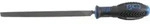 BGS Werkstattfeile 6562, dreikant, Hieb 1, 200 mm
