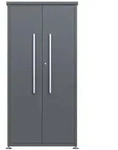 Westmann Gartenschrank Capsa 65 x 90 x 187cm anthrazit