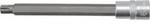 BGS Bit-Einsatz 9386, L&auml;nge 168 mm, Antrieb Innenvierkant 12,5 mm (1/2"), f&uuml;r...
