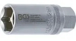 BGS Z&uuml;ndkerzen-Einsatz 2403 Sechskant Antrieb Innenvierkant 12,5 mm (1/2 Zoll)...