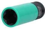 KS Tools 1/2" Hyundai und Kia Spezial-Alu-Felgen Sonderprofil-Kraft-Stecknuss, lang