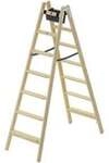 Hailo Holzleiter Master H80 2x7 Stufen