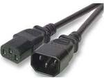 EFB-Elektronik Kaltger&auml;teverl&auml;ngerung 3x1 3m,C13-C14,St-Bu,sw EK503.3