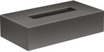 hansgrohe Kosmetikbox Axor Uni. Circular 265x145mm, Wandmont., brush. bla chrome