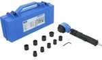 BGS Druckluft-Schlagschrauber, abgewinkelt & Kraft-Steckschl&uuml;ssel-Satz, 12,5 mm