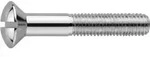 ISO 2010 LinsenSenkkopfschraube M5x80 Stahl 4.8 galvanisch verzinkt Schlitz