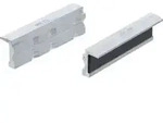 BGS Schraubstock-Schutzbacken Aluminium Breite 100 mm 2-tlg. Mit V-Profil