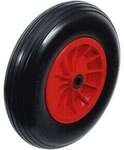 BGS Do it yourself Schubkarrenrad PU, rot/schwarz 400 mm