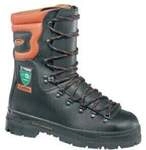 Forstsicherheitsstiefel Cutstop High Gr.45 schwarz/orange Leder S3 ISM