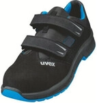 uvex Sandalen 2 trend S1 blau schwarz Weite 10 Gr. 35