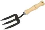 Ideal Handgabel 3 Zinken Buchenstiel 15,5 cm