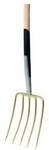 floraworld Kompostgabel 210mm 5 Zinken mit Stiel Gesamtl&auml;nge 1,39 m