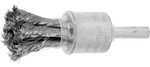 Lessmann Gezopfte Pinselb&uuml;rste INOX-Draht, B&uuml;rsten-⌀xBorstenst&auml;rke:...