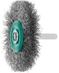 Lessmann Schaft-Rundb&uuml;rste INOX-Draht 0,30 mm, B&uuml;rsten-⌀xBesatzbreite:...