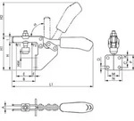 AMF Senkrecht-Spanner 6800 ESD Gr. 3