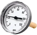 Riegler Bimetallthermom., G 1/2 hi., Tauchschaftl&auml;nge 100mm &Atilde; ̃63, bis 120&deg;