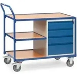 fetra Tischwagen 2634 - Tragkraft 300kg TPE-Reifen