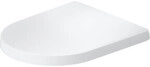 Duravit WC-Sitz Balcoon &Uuml;berlappend, abn., m Abs, we. s-matt