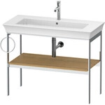 Duravit Waschtisch-Konsole White Tulip 98,4x45cm, Me, bo, HTH li, Ei Nat mass.