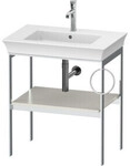 Duravit Waschtisch-Konsole White Tulip 68,4x45cm, Me, bo, HTH r, Nord we s-matt