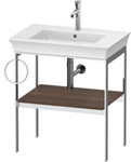 Duravit Waschtisch-Konsole White Tulip 68,4x45cm, Me, bo, HTH l, US Nussb mass.