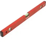 STIER Wasserwaage 60 cm Aluminium &plusmn; 1,0 mm/m drei Libellen