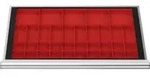 STIER Schubladeneinteilung Kleinteilek&auml;sten BLH 50 mm Innenma&szlig; 800x450 mm 5...