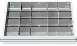 STIER Schubladeneinteilung Metalleinteilung BLH 200-300 mm Innenma&szlig; 600x450 mm...