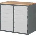 STIER Schubladenschrank Premium mit 12 Schubladen und Buchentop BxTxH...
